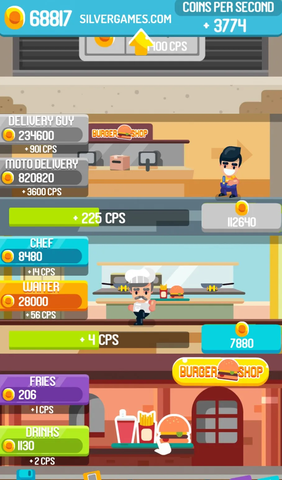 Burger Clicker Screenshot 3