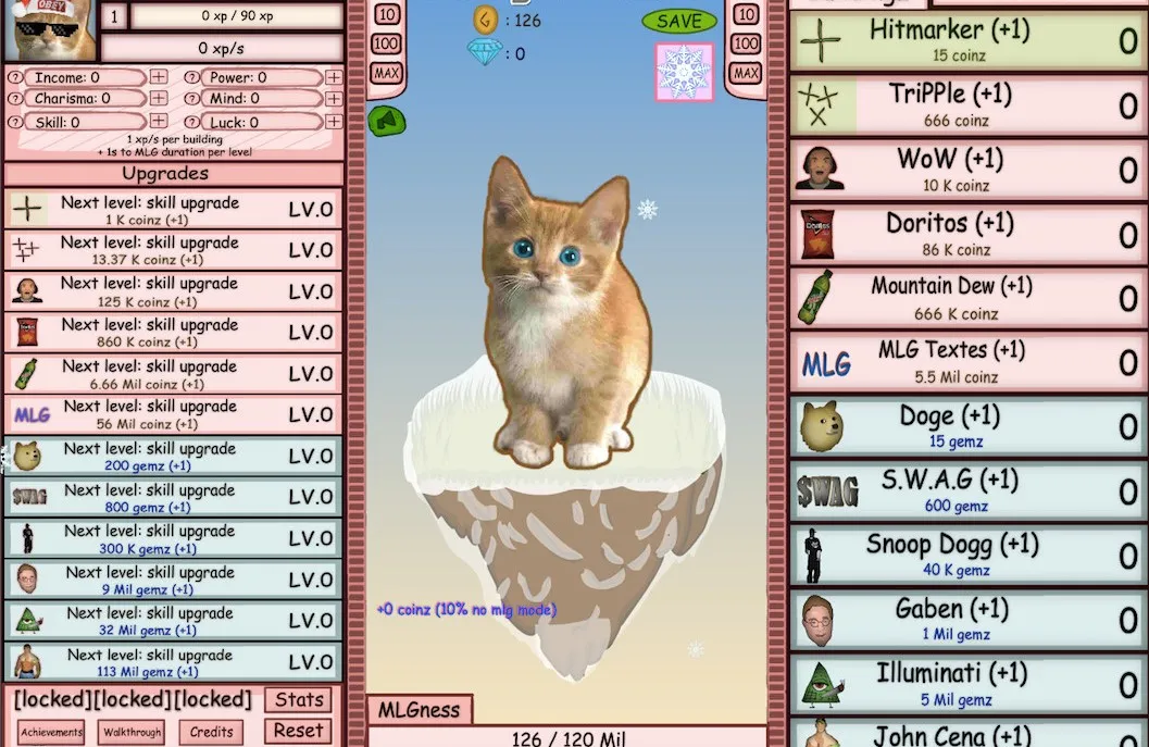 Cat Clicker RE Screenshot 3