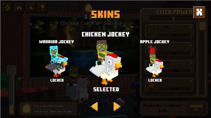 Chicken Jockey Clicker Screenshot 4