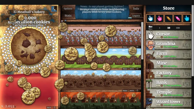 Cookie Clicker Screenshot 1