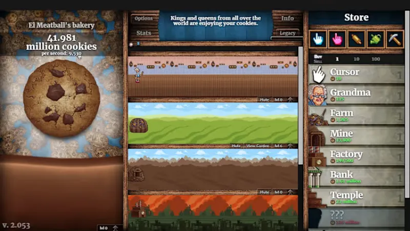 Cookie Clicker Screenshot 2
