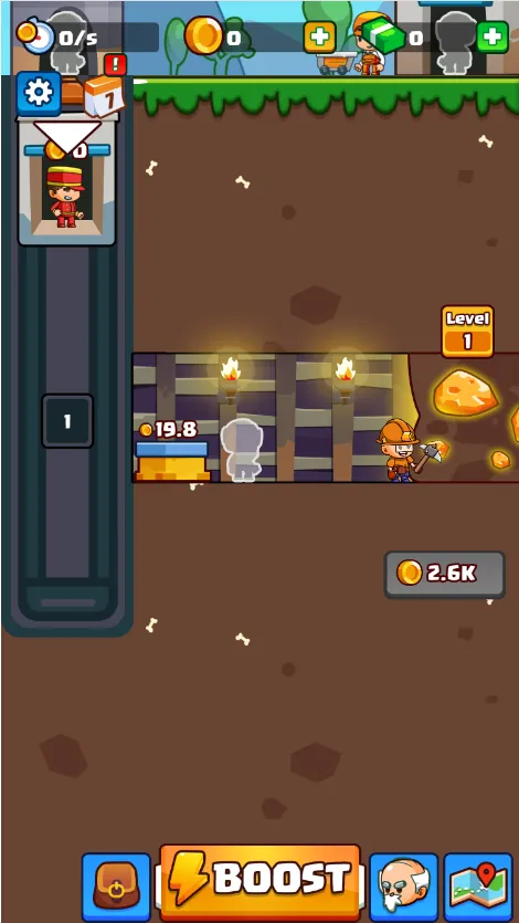 Idle Gold Miner Screenshot 3