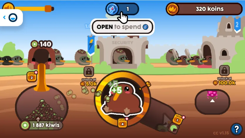 Kiwi Clicker Screenshot 3