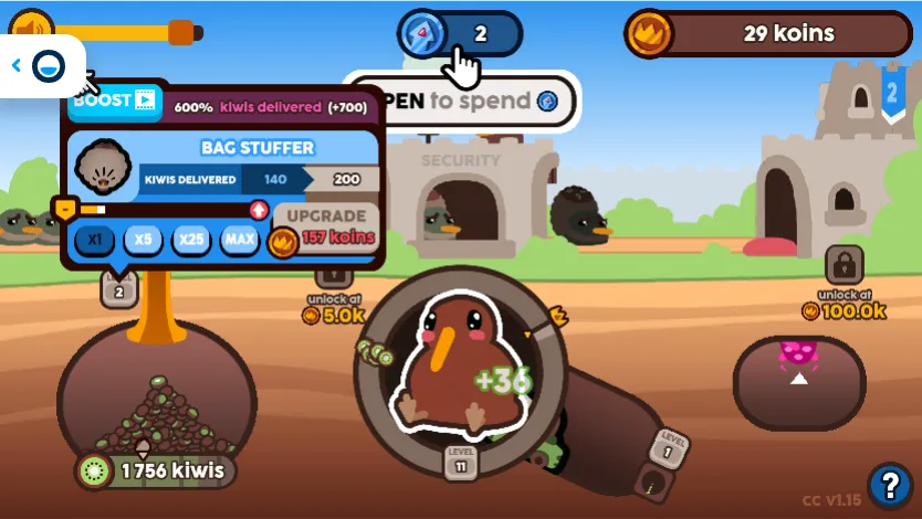 Kiwi Clicker Screenshot 5