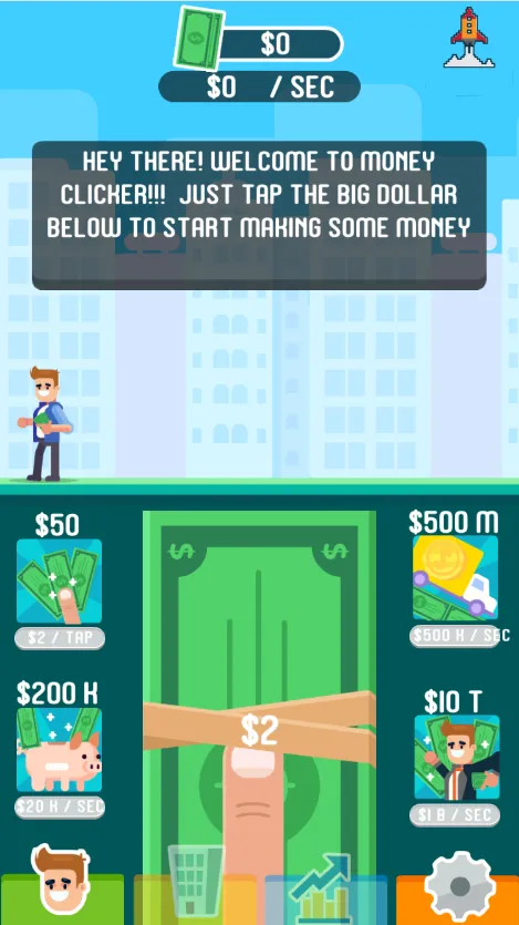 Money Clicker Screenshot 1