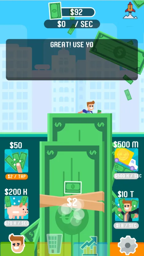 Money Clicker Screenshot 2