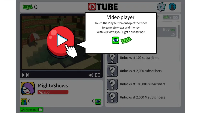 Tube Clicker Screenshot 2