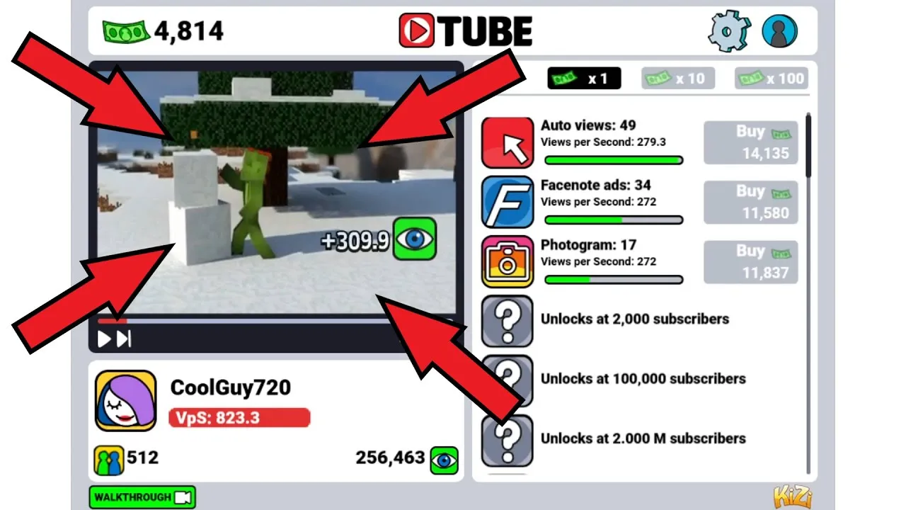 Tube Clicker Screenshot 4